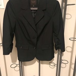 Black suit jacket